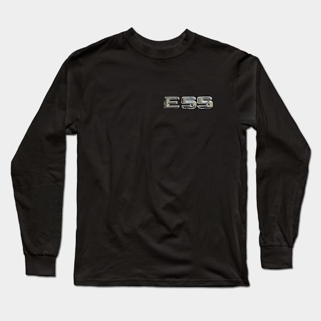 Mercedes-Benz E55 W211 Emblem Long Sleeve T-Shirt by PauHanaDesign